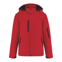 PARKA SOFTSHELL ACOLCHOADA C/ CAPUZ VERMELHO K650